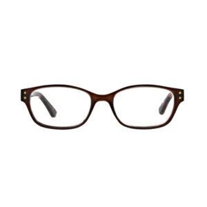 FLOWER Women's FLR114-200 Violet Demi Cat Eye Readers Eyeglasses +2.50